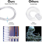 100ft LED Rope Lights Outdoor, 720 LED Connectable and Flexible Tube Lights with 8 Modes, Waterproof LED Rope Lighting for Garden, Patio, Pool, Bedroom, Party, Indoor Outdoor Decoration (Multicolor)