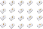 cozycabin 1/2 inch pvc splitter with brass mist, main product view