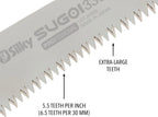 Silky Professional SUGOI Curved Hand Saw 330mm XL Teeth (390-33)