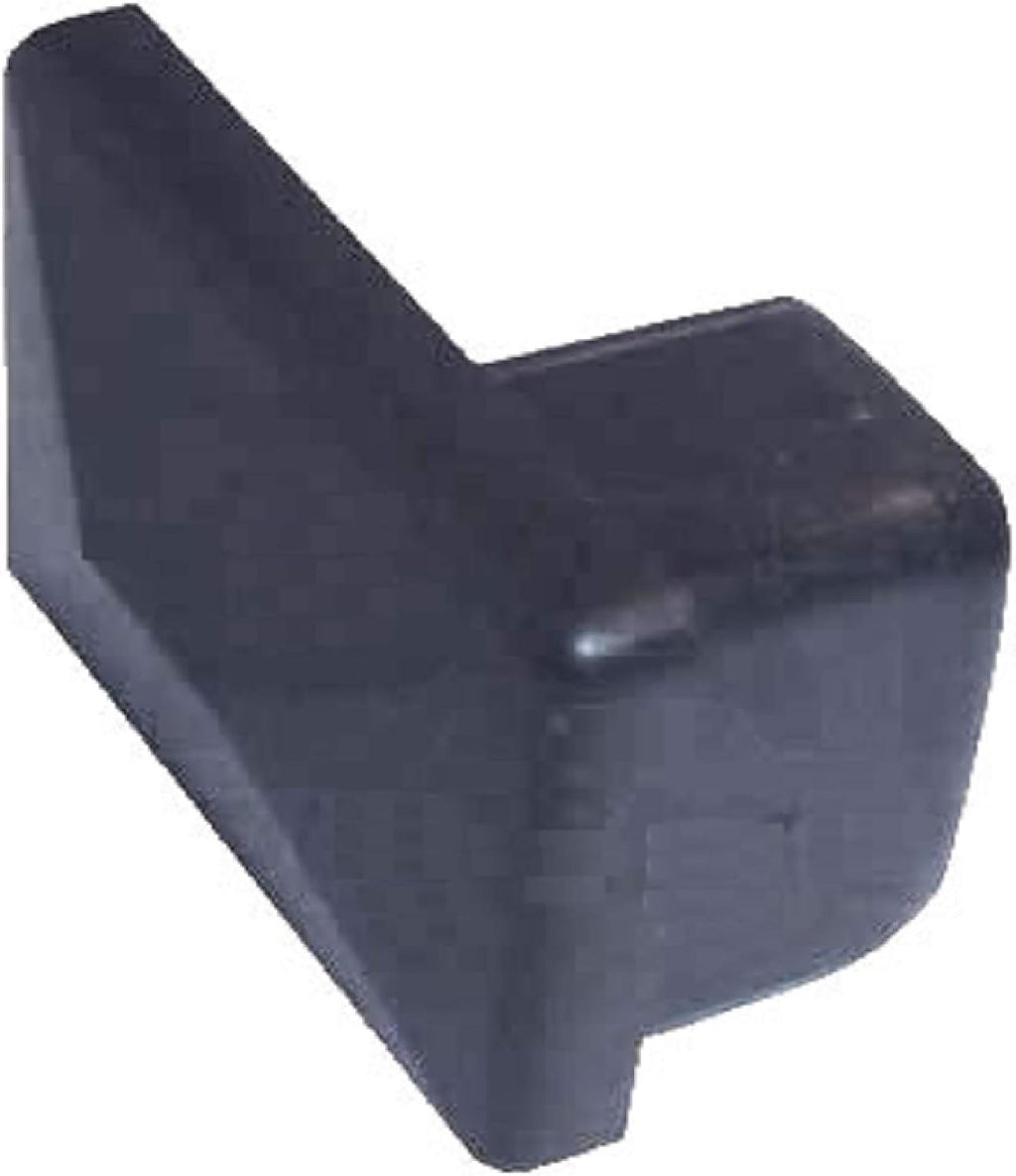 30-304B Sling Insert Rectangular Sling Chair Replacement End Caps - 1" L x 3/4" W - Black (10 pcs Pack)