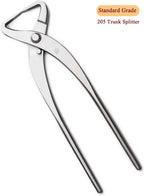 4-PCS Bonsai Tool Set Including Concave Cutter Straight Edge Cutter Trunk Splitter And Bonsai Scissors Equip With Tool Bag