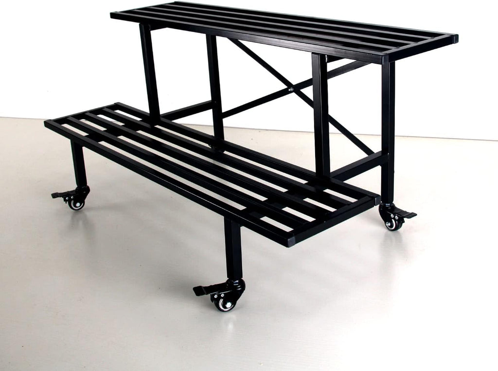 zhongma 2 tier heavy duty metal plant stand, package contents