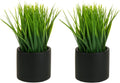 mygift tabletop artificial grass plants decorative faux greenery, main product view