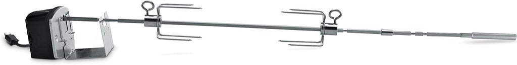 Weber® Grill Rotisserie Kit for Genesis II 200/300 Series | Great for Slow Roasting Chicken, Ribs, or Turkey on your Weber® Grill; Includes Spit, Forks, and Motor - Grill Accessories