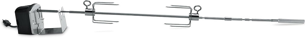 Weber® Grill Rotisserie Kit for Genesis II 200/300 Series | Great for Slow Roasting Chicken, Ribs, or Turkey on your Weber® Grill; Includes Spit, Forks, and Motor - Grill Accessories