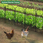 decorative garden fence, 31in (h) x 10ft(l) no, package contents