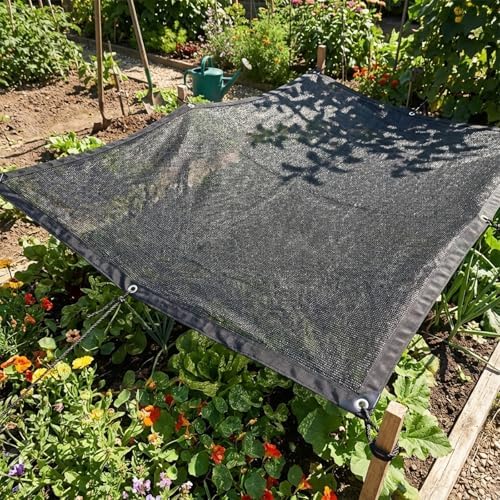 40% shade cloth 8×20ft hdpe mesh net with showing dimensions