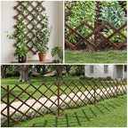 avalution decorative garden fence outdoor,total 12in(h) x 11.6 on a desk or shelf