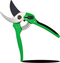 Pri Gardens 8 Inch Garden Pruner with a SK5 Carbon Steel, Non-stick, Rust Resistant Blade. Adjustable for Small and Large Hands