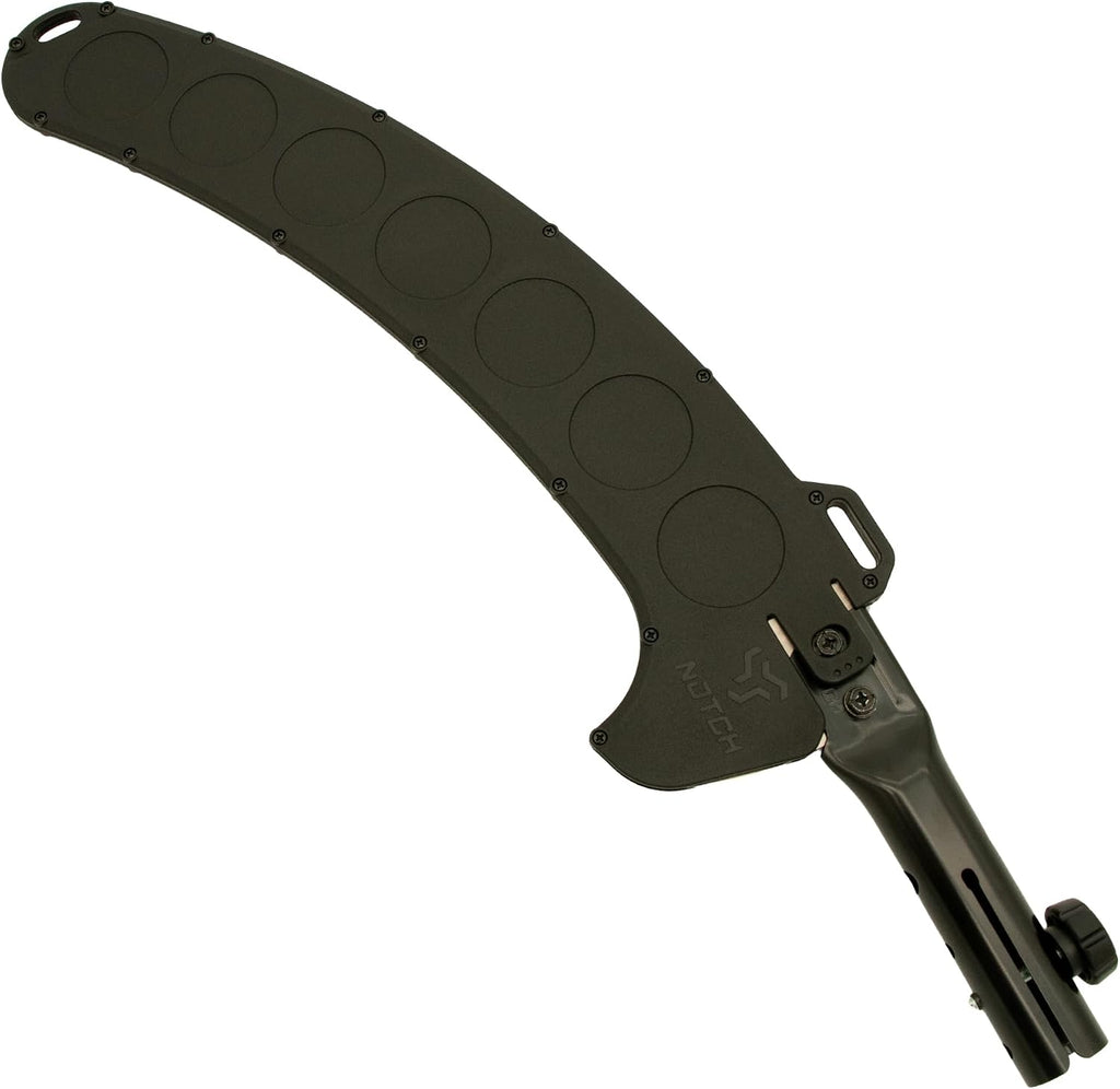 Notch 21' Sentei 4-Section Telescoping Aluminum Polesaw 15.4" (390mm) Hard Chrome-Plated Blade, Abrasion Resistant Low-Profile Grip, Rigid Aluminum Construction (4177-39N)