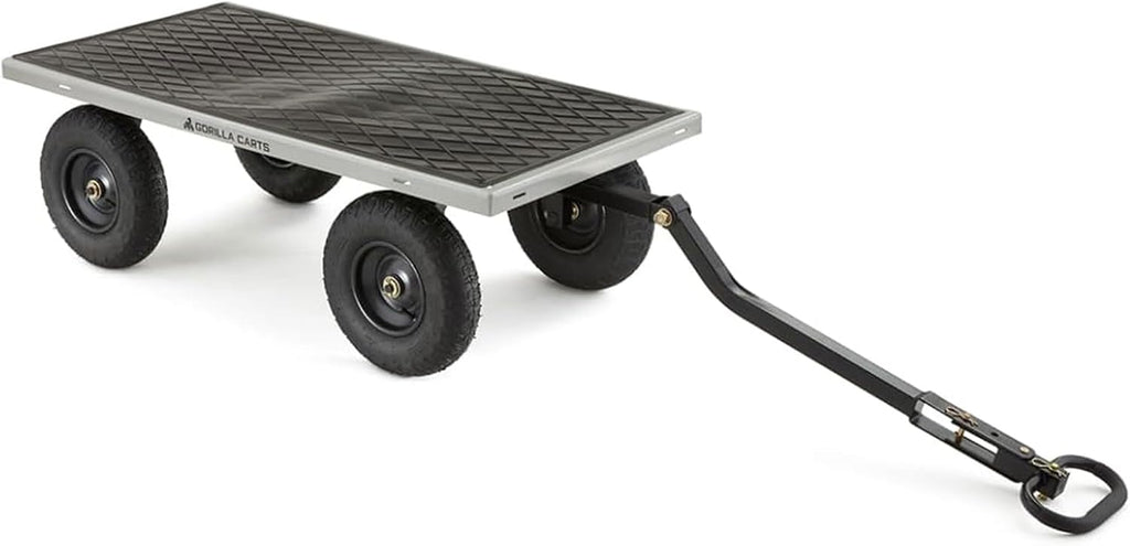 gorilla carts steel utility garden cart, 1000 lb., view 10