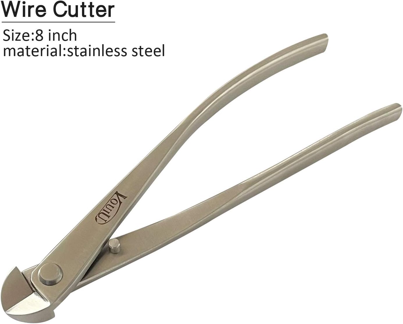 vouiu 6-Piece Bonsai Tool Set,Knob Cutter,Trunk Splitter,Concave Cutter,Wire Cutter,Jin Pliers,Bonsai Scissors