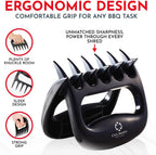 Meat Shredder Claws – Bear Claws Meat Shredder, Dishwasher Safe BBQ Tool | Heat Resistant, Ergonomic Grip Plastic Meat-Claws for Shredding Pulled Pork, Chicken and Beef