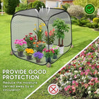 pop up mesh plant cover,35x35x38'' garden netting for, package contents