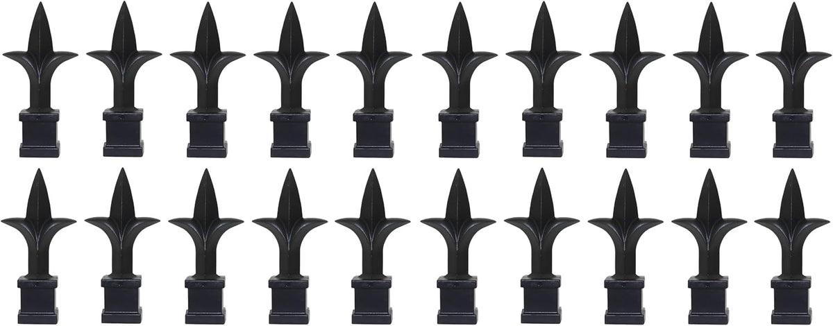 jsp 50-pack black 3/4" square fence picket trident, main product view