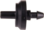 Raindrip PC4010B 1 GPH Pressure Compensating Drippers, Drip Irrigation Emitters for Drip Irrigation Gardening System, Maintains Constant Water Flow, 10-Pack, Black