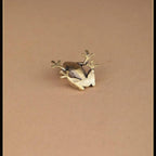Retro Brass Mini Frog Miniatures Figurines Vintage Animal Figurine Toad Desktop Ornaments Home Decoration Crafts Tea Pet Decor