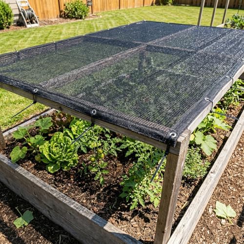 royal shade 50% black shade cloth 10' x on a desk or shelf