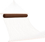 Lazy Daze Hammocks Sunbrella Pillow with Removable Cover-All-Weather Fabric-Water and Fade-Resistant-Outdoor Support Sunbrella Pillow for Hammock and Patio Furniture, 48.4 * 5.9, Brown