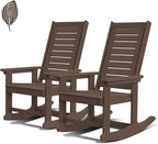 greenvines outdoor rocking chairs set of 2, hdpe, main product view