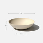 Veradek Mason Series Lane Bowl Planter| for Indoor or Outdoor Tabletops/Gardens |Made from Plastic-Stone Composite with Drainage Holes|Modern Décor for Flowers, Succulents, Small Plants