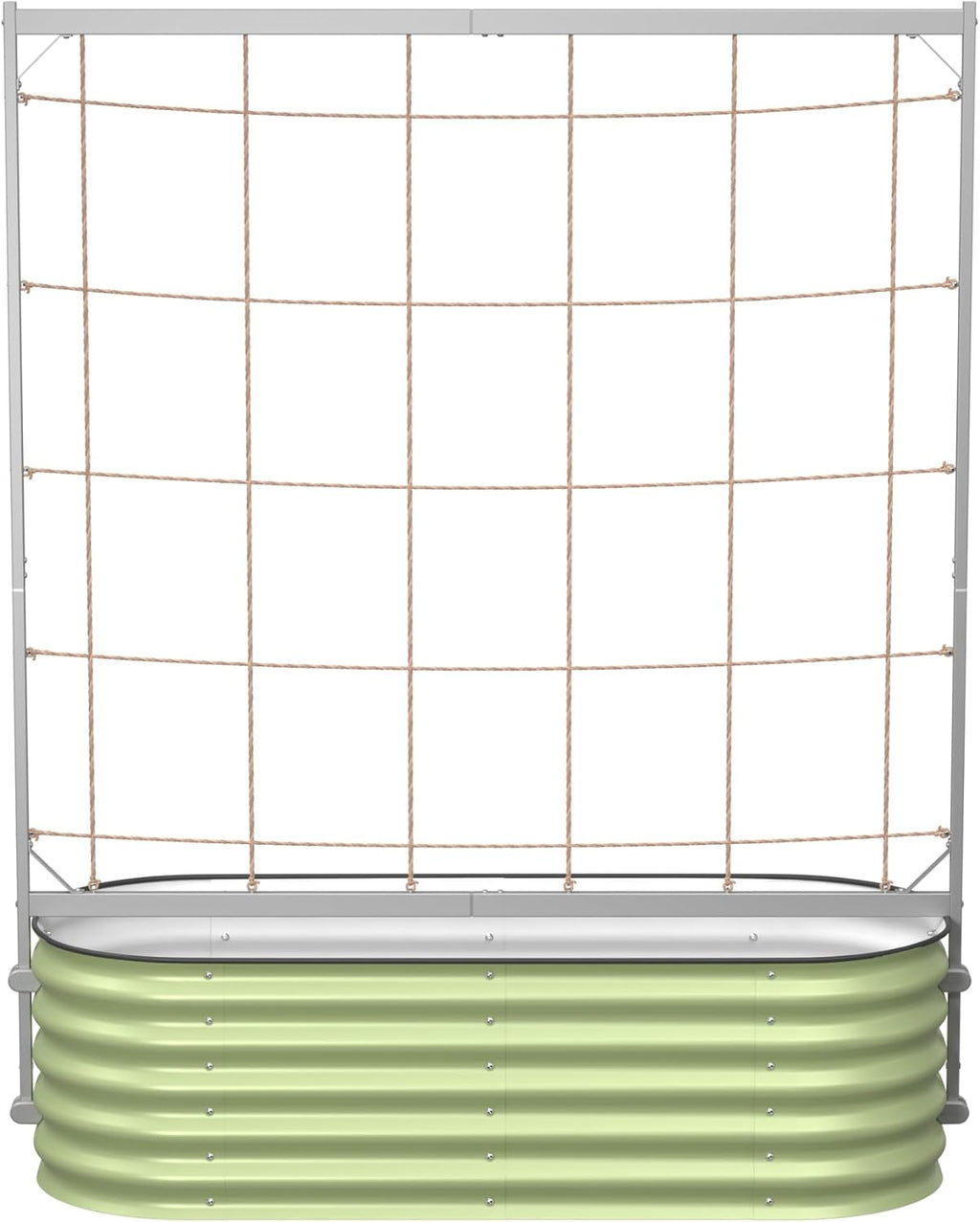 vego garden 5.0ft long tomato metal frame trellis, main product view