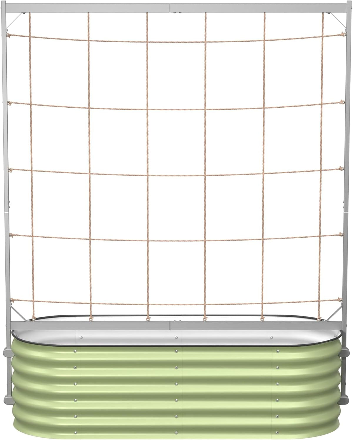 vego garden 5.0ft long tomato metal frame trellis, main product view