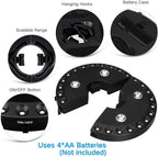 Patio Umbrella Light 3 Brightness Modes Cordless 28 LED Lights at 200 lumens-4 x AA Battery Operated,Umbrella Pole Light for Patio Umbrellas,Camping Tents or Outdoor Use(28LED Bright White)