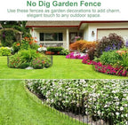 25ft(l) x 13in(h) animal barrier fence,25 panels 1.16in, package contents