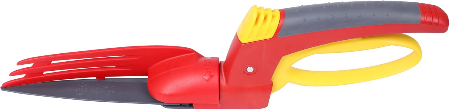 Wolf-Garten RIGC Professional Single Hand Grass Shears, Red, 39.2x2.47x2.5 cm