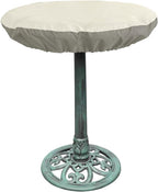 Bitubi Bird Bath Cover for 24" to 30" Diameter Bowl,Heavy Duty Waterproof 600D Oxford Cloth Garden Bird Bath Protective Cover with Elastic Hem Cord