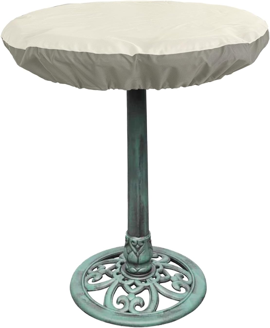 Bitubi Bird Bath Cover for 24" to 30" Diameter Bowl,Heavy Duty Waterproof 600D Oxford Cloth Garden Bird Bath Protective Cover with Elastic Hem Cord