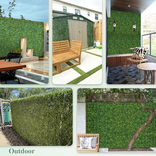odtory artificial boxwood panel roll 48x120 in(40 sqft), package contents