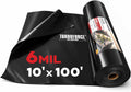 6 mil black plastic sheeting (10' x 100'), main product view