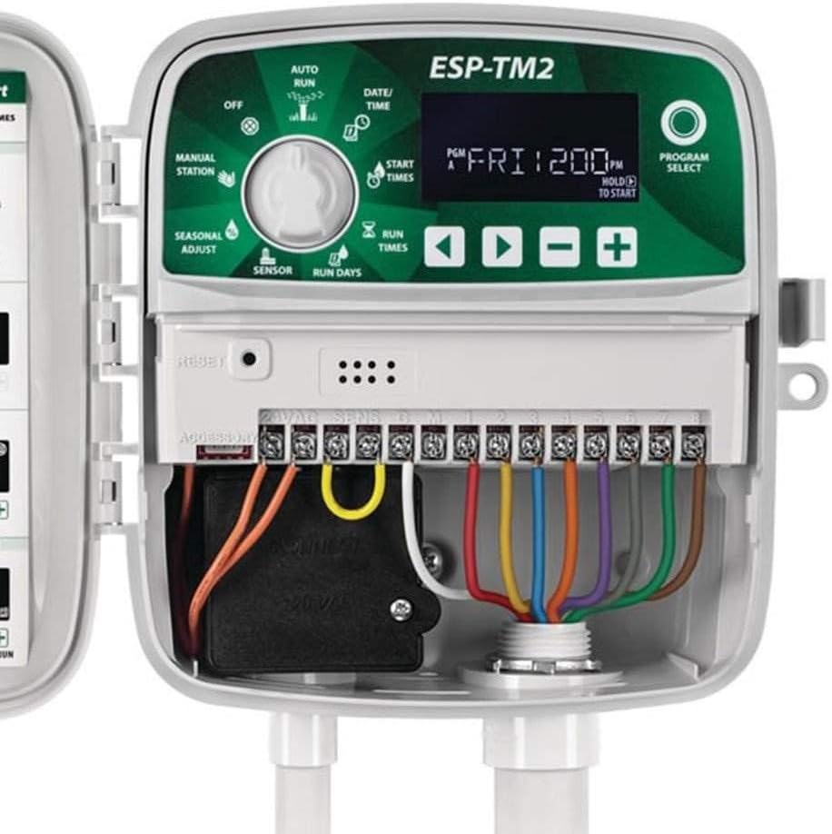 Rain Bird ESP-TM2 8 Station WiFi Ready Indoor/Outdoor Controller | TM2-8