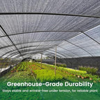 shade cloth, 20ft x 30ft 40% black outdoor showing dimensions