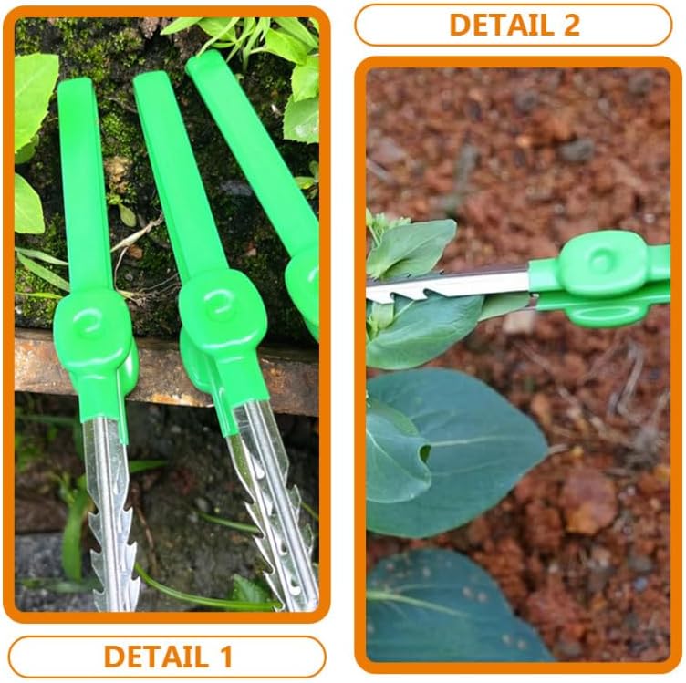 TOYANDONA Portable Gardening Tweezer Tool for Bonsai and Succulent Care, Multi-use Plant Tweezer for Weeding and Trimming, Household Garden Hand Tool