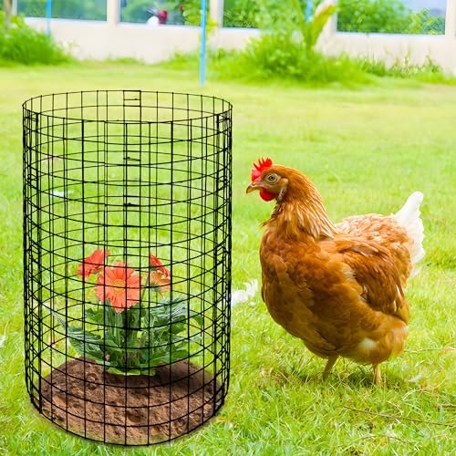 10 packs wire plant protector from animals, metal, package contents