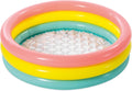 Intex: Inflatable Baby Pool - Sunset Glow - 34"x10", 3 Color Rings, Outdoor & Backyard, Water Splash Kiddie Pool, Soft & Durable, Toddlers-Kids Age 1+