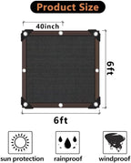 Shade Cloth - 70-90% Sunblock Net for Garden Patio,Shade Sails for Plants Greenhouse Outdoor Pergola Lawn Swimming Sun Shade Cloths for Kennel Chicken Coop Easier to Hang Shade Net Cover