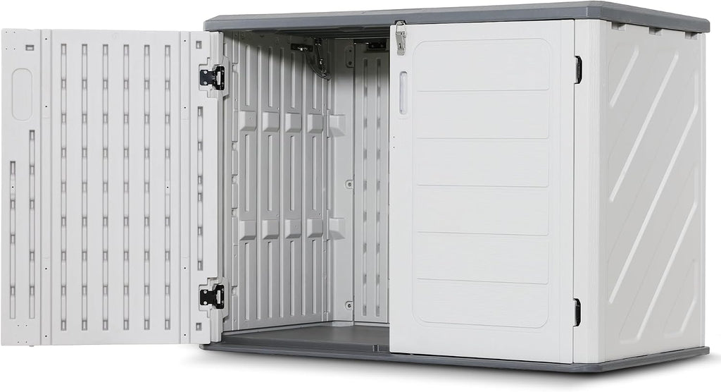 macrout 50 cu ft outdoor storage cabinet, waterproof, main product view