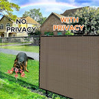 4ftx50ft fence privacy screen heavy duty 170 gsm, close-up detail
