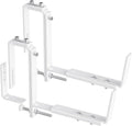 y&m 2 pack window box brackets, adjustable railing, main product view