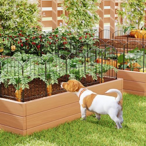goovilla garden fence, total 27ft(l) x 24in(h), 25 on a desk or shelf