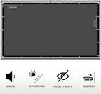 sunny guard 5’ x 25' privacy fence screen, package contents