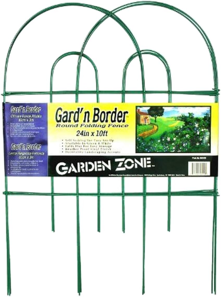 gard'n border round folding border fence, main product view
