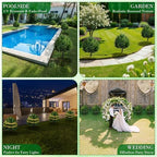 27.6'' artificial cedar topiary ball trees (2 pack) showing dimensions