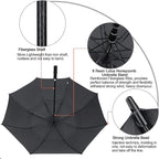 G4Free 47/54/62/68/72 Inch Automatic Open Golf Umbrella Oversize Extra Large Double Canopy Vented Windproof Waterproof Stick Umbrellas
