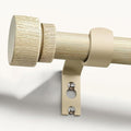 Antique White Curtain Rods for Windows 66 to 120 Inches Heavy Duty Adjustable 1" Diameter Window Rod with Decorative Finials for Bedroom Living Room Kitchen Outdoor Farmhouse