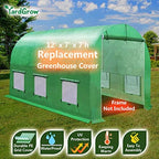 yardgrow greenhouse replacement cover larger walk in outdoor shown in use
